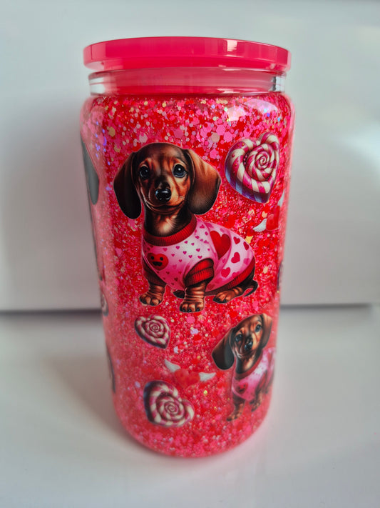 Glass Custom Snow Globe Cup