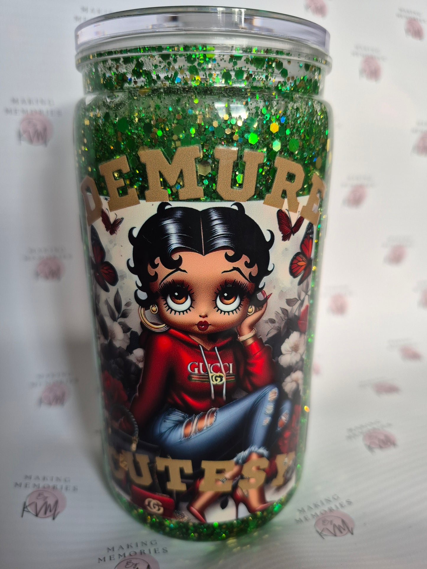 Acrylic Custom Snow Globe Cup