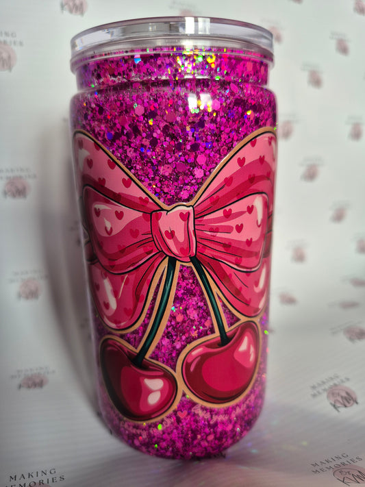 Acrylic Custom Snow Globe Cup