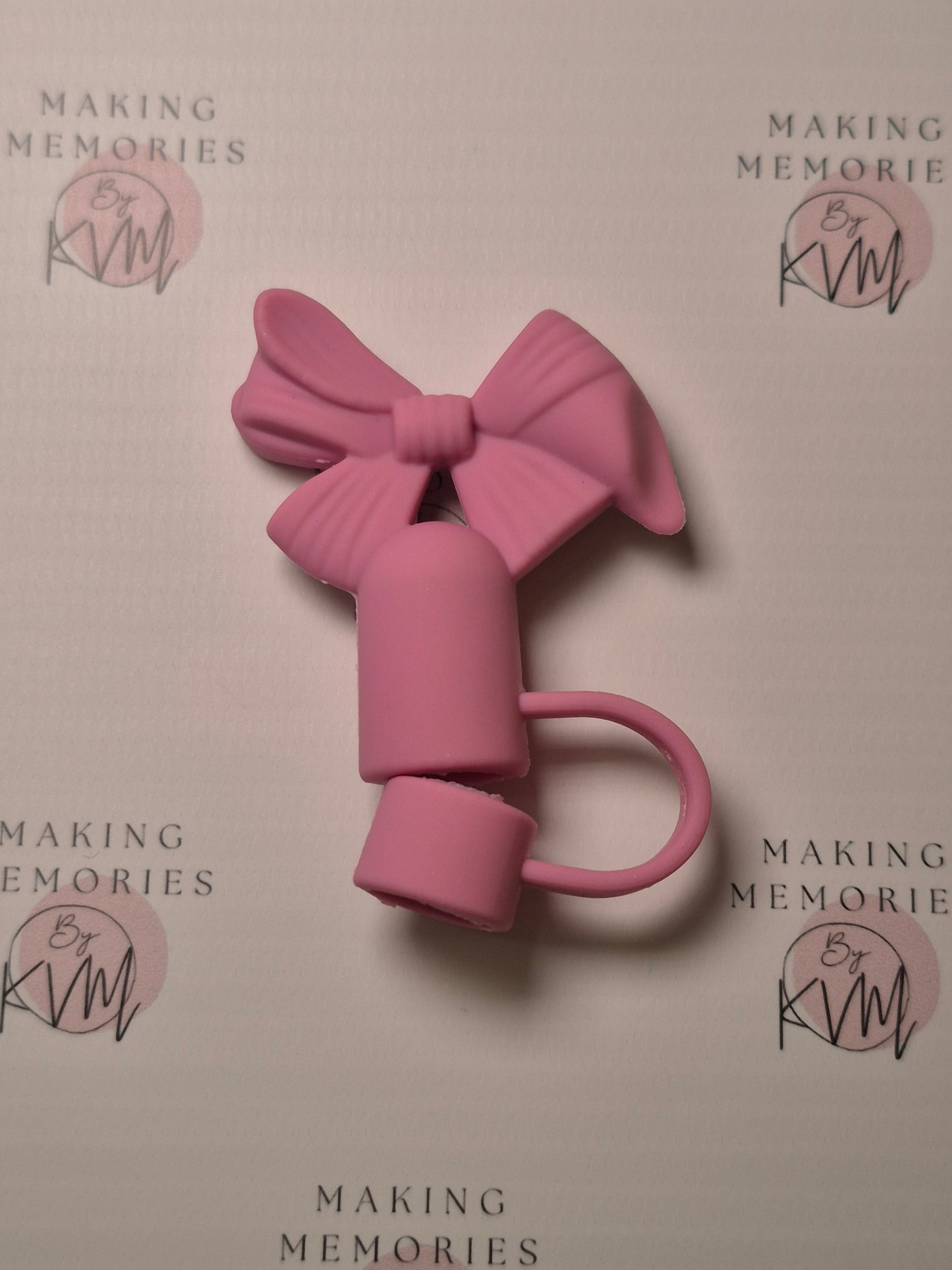 Large Bow Straw Toppers