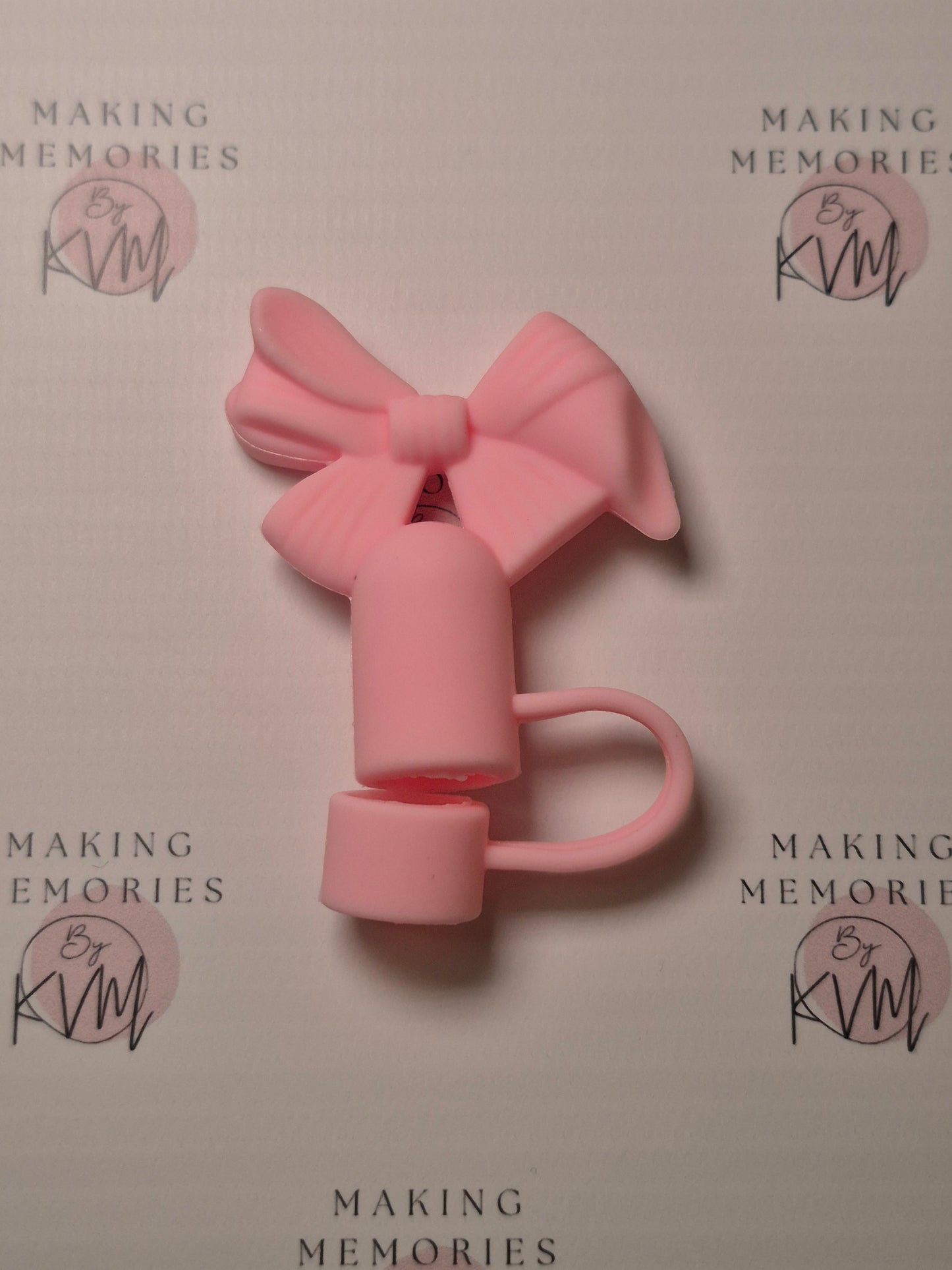 Large Bow Straw Toppers