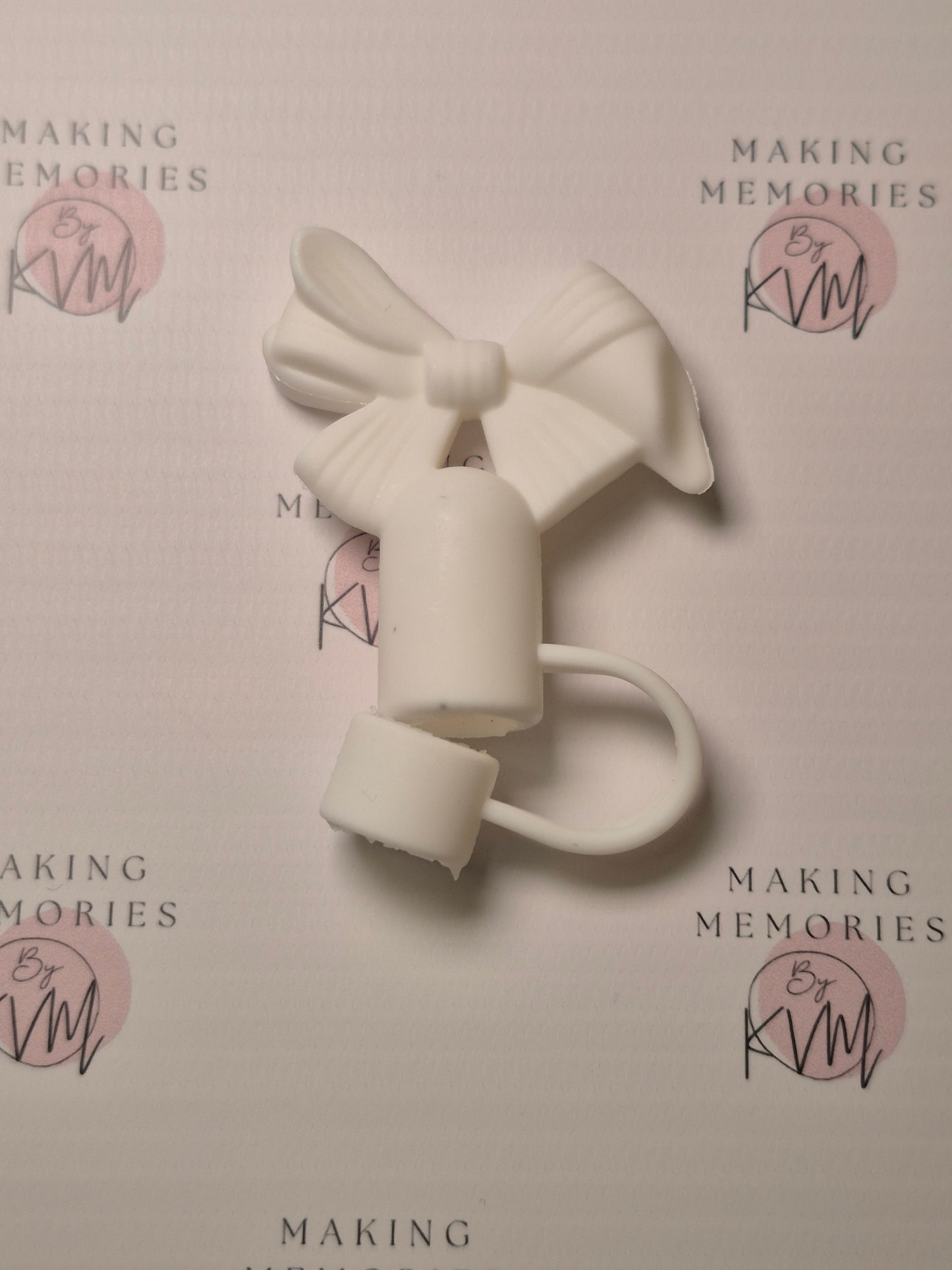 Large Bow Straw Toppers