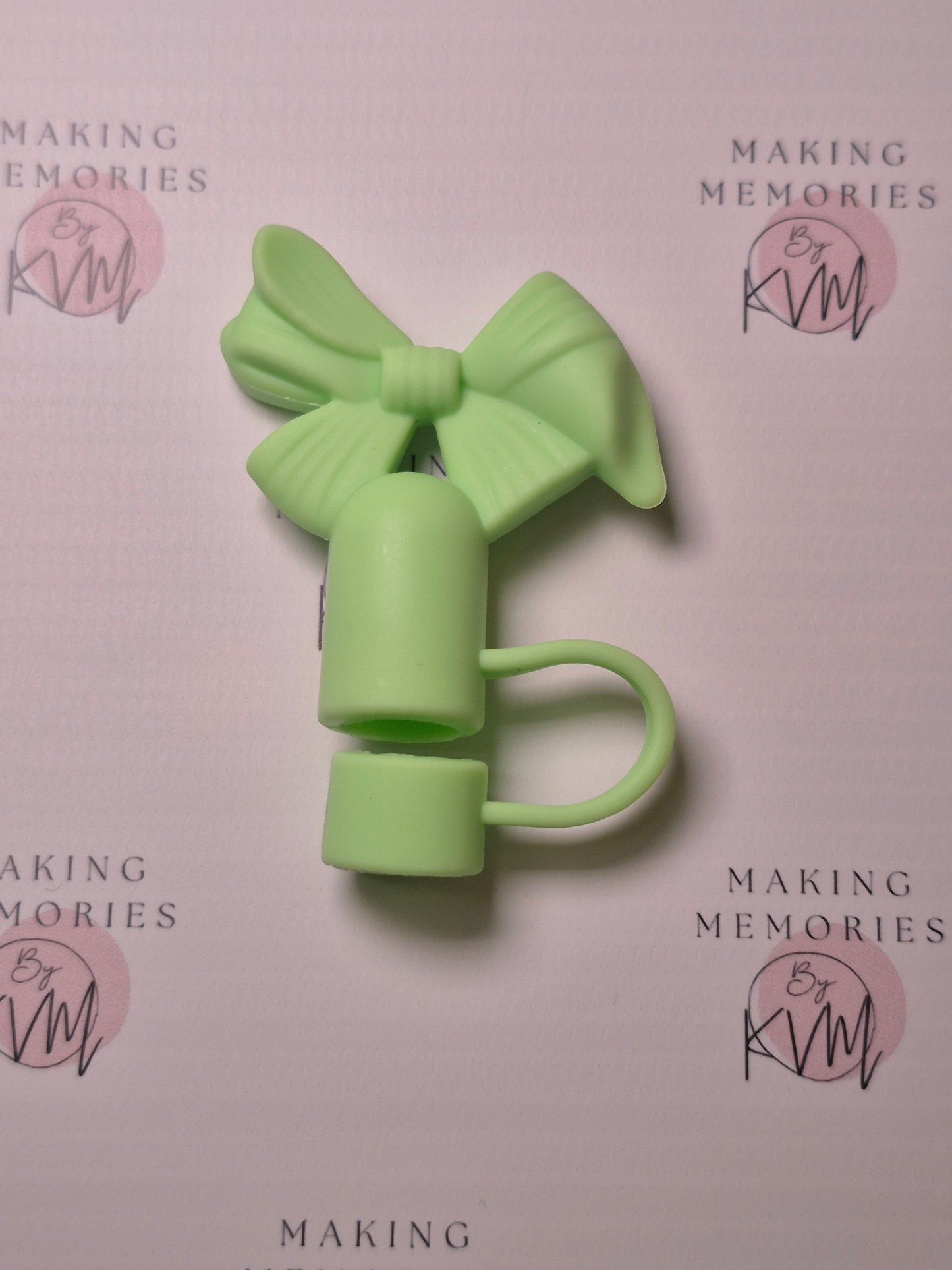 Large Bow Straw Toppers