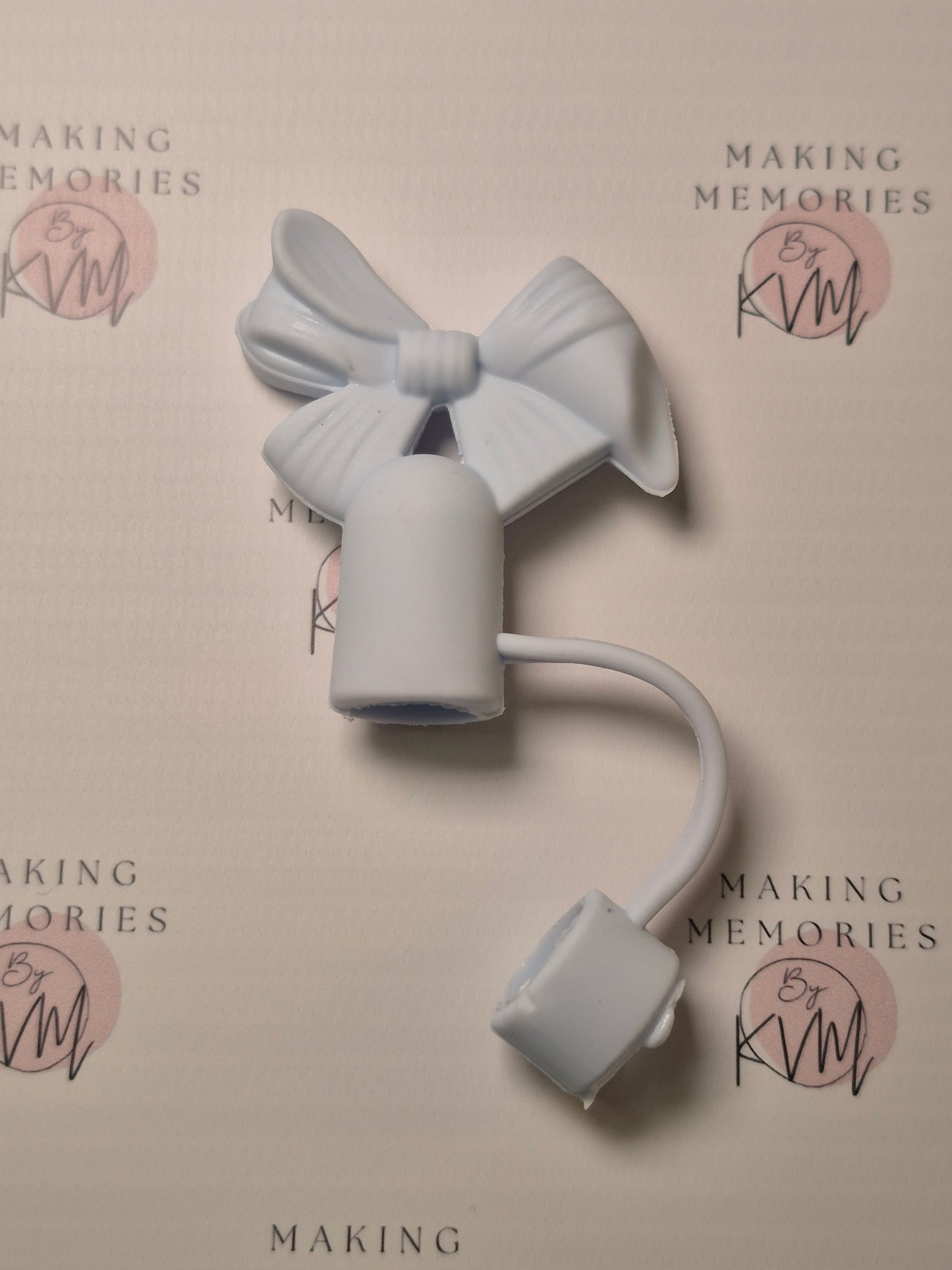 Large Bow Straw Toppers