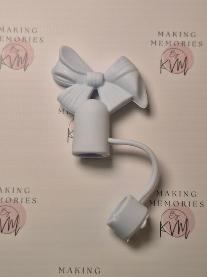 Large Bow Straw Toppers