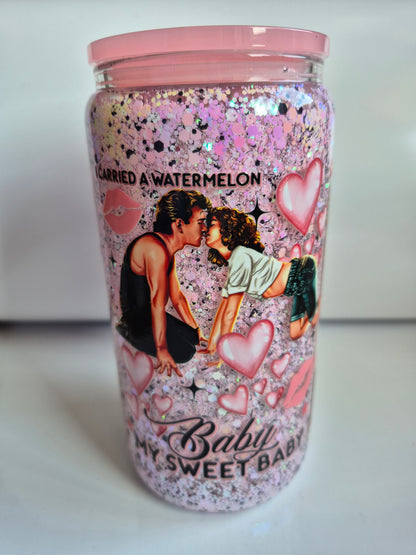 Glass Custom Snow Globe Cup