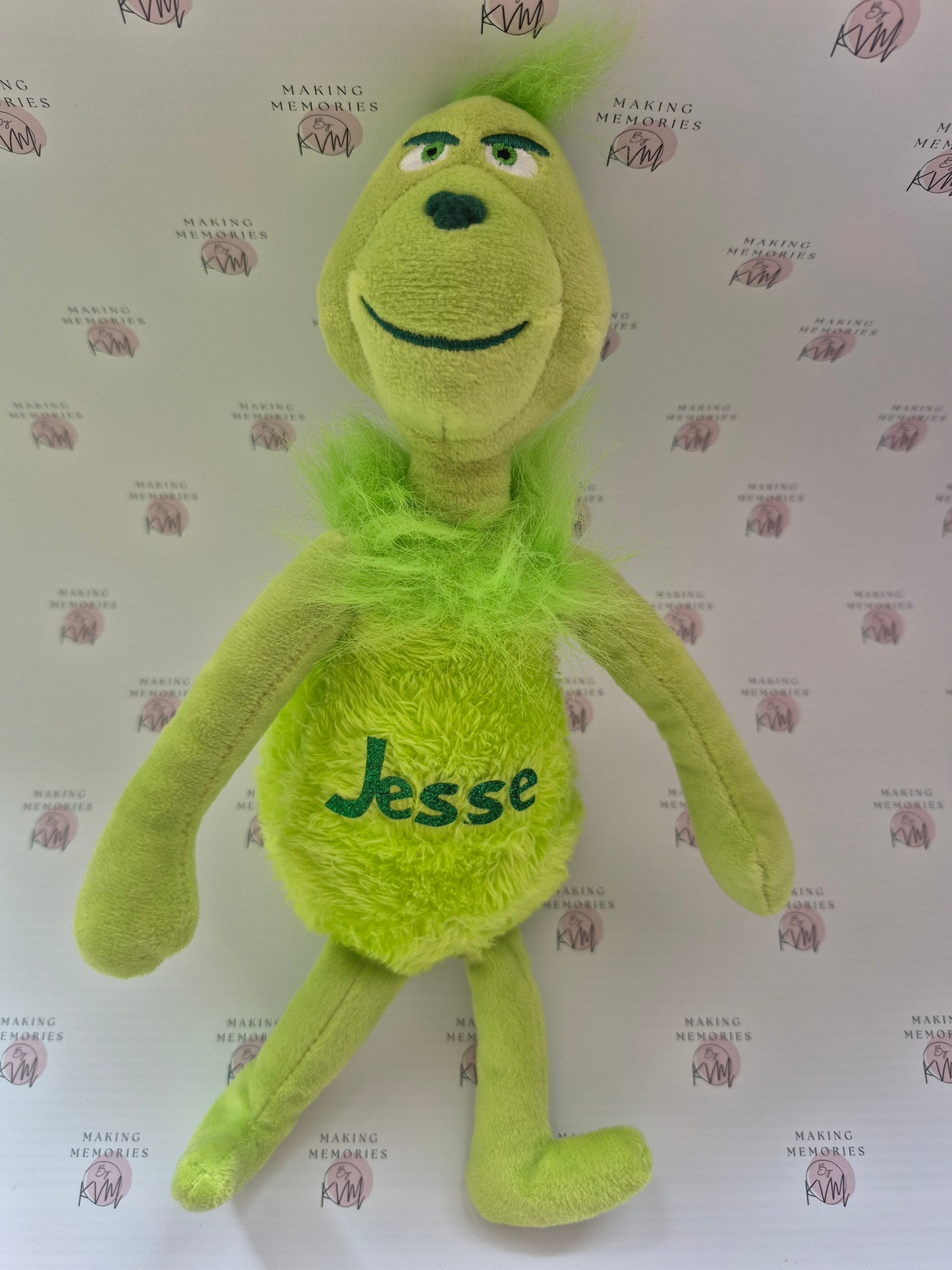 Personalised Grinch Plushie