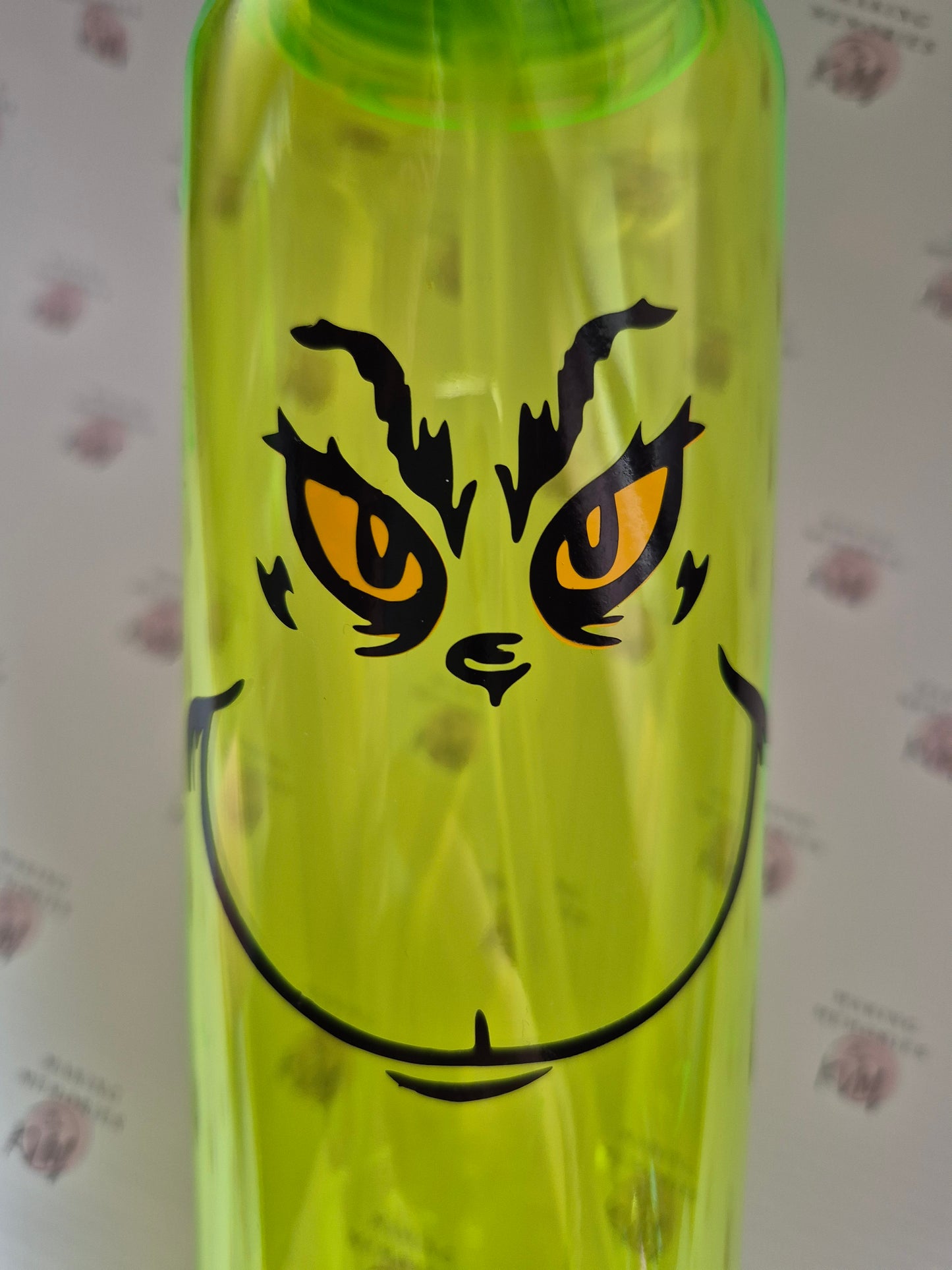 Grinch Drink Bottle